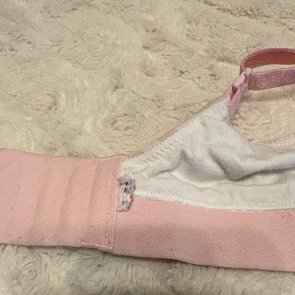 Victoria's Secret Pink and White Striped Bra 34D - Picture 5 of 5